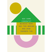 Sounded Fun New Home Greeting Card - Just Fabulous Palm Springs