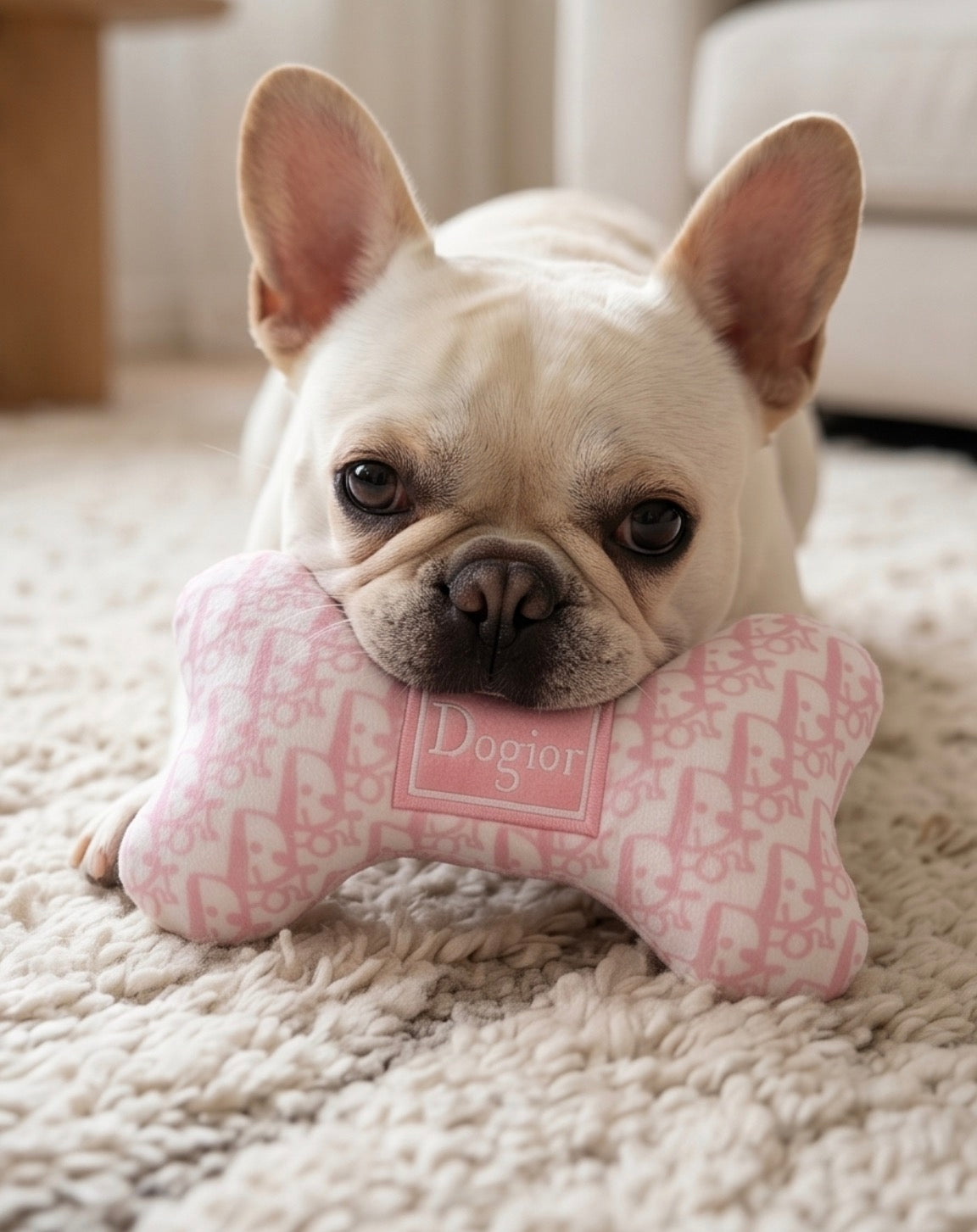 Pink Dogior Bone Pet Toy