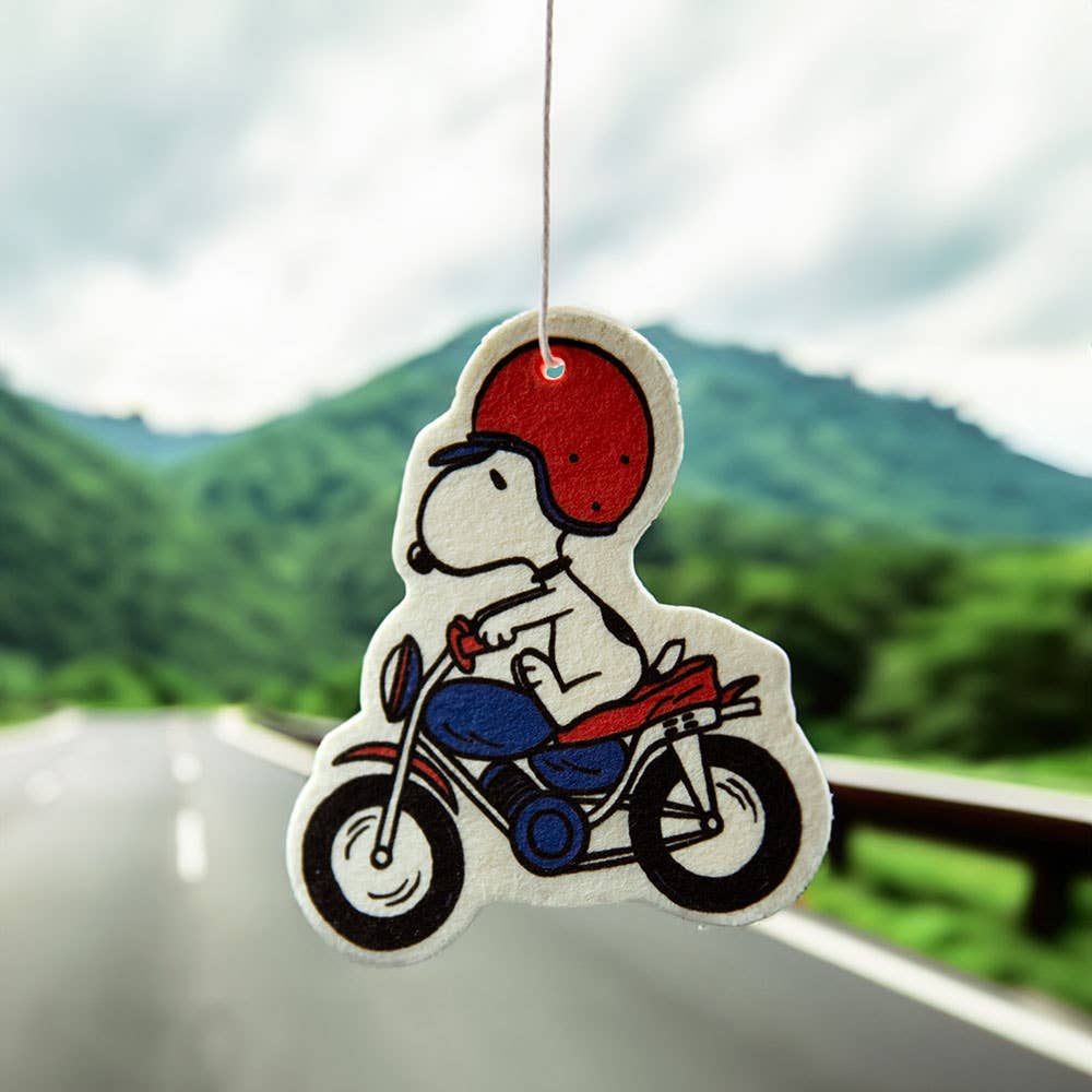 Peanuts®- Snoopy Motorcycle Air Freshener