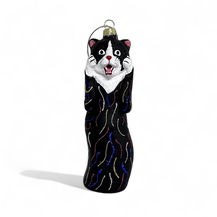 The Scream Screaming Cat Ornament