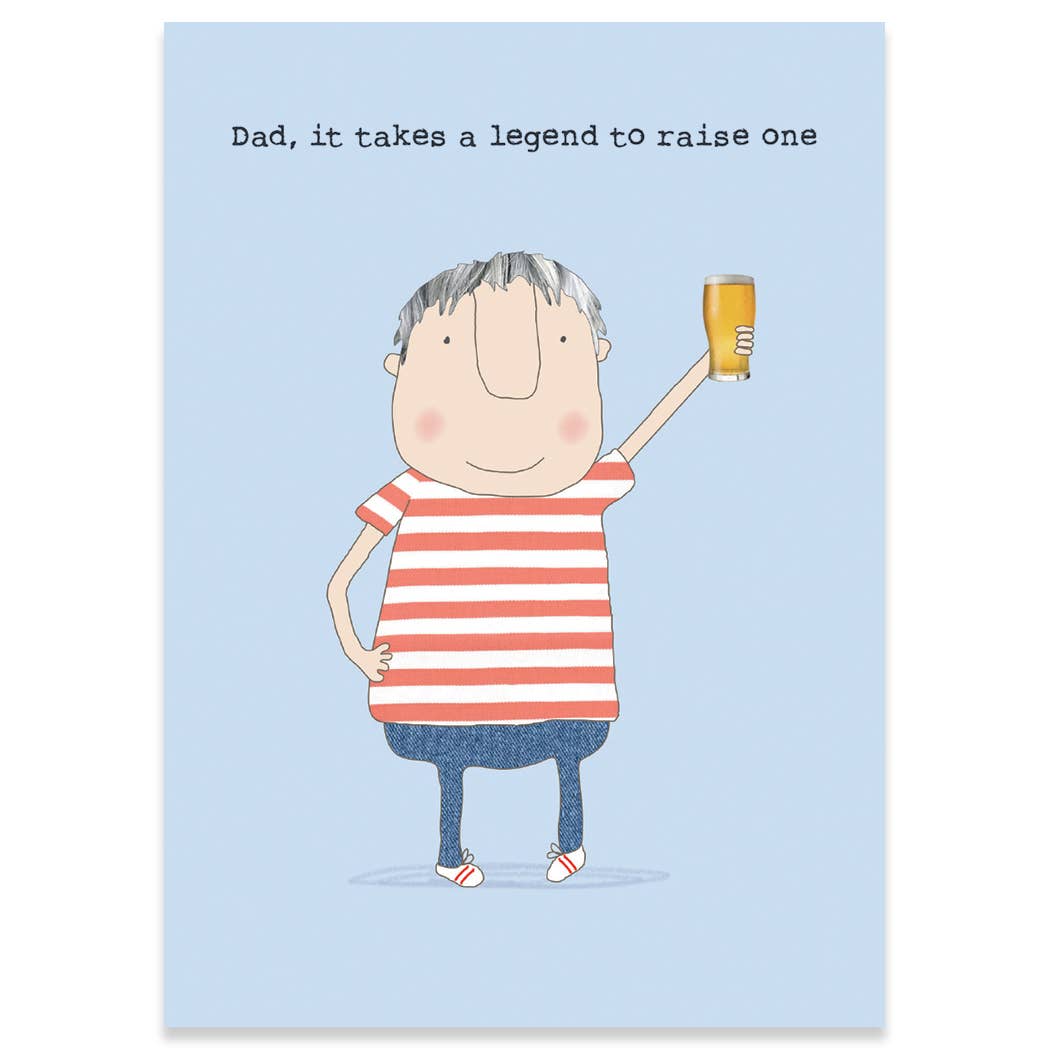 Raise A Legend Father's Day Greeting Card