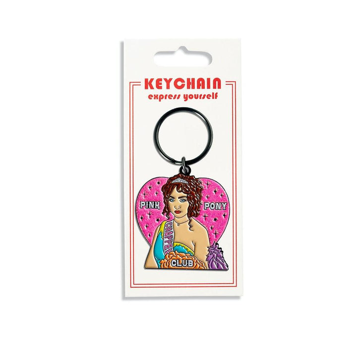 Keychain: Chappel Pink Pony Club