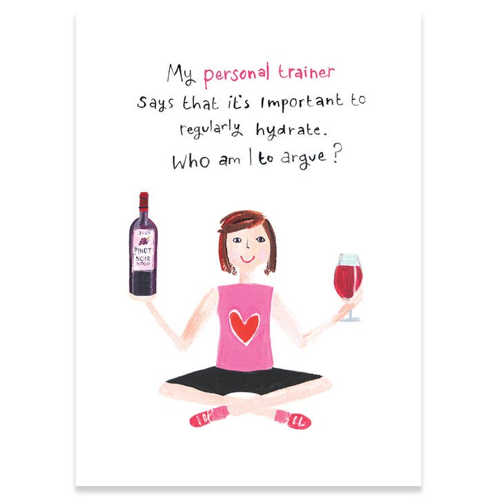Hydrate Birthday Card - Just Fabulous Palm Springs
