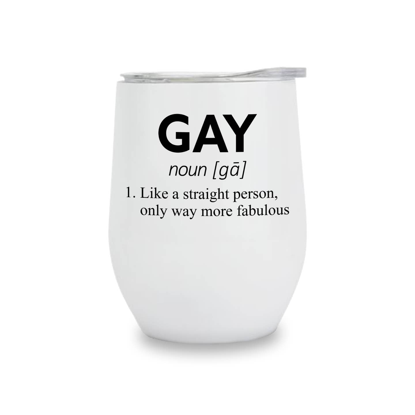 Gay Insulated Beverage Tumbler - Just Fabulous Palm Springs