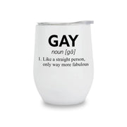 Gay Insulated Beverage Tumbler - Just Fabulous Palm Springs