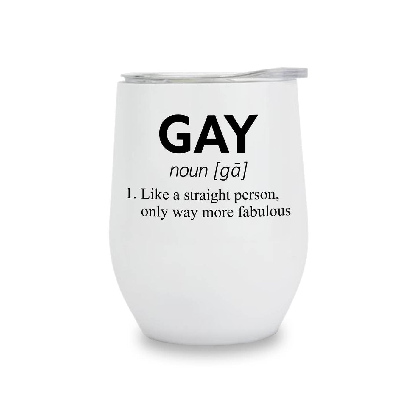 Gay Insulated Beverage Tumbler