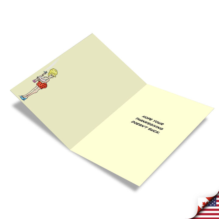 Eat Turkey Every Night Thanksgiving Card