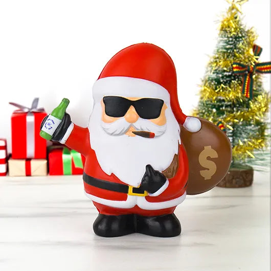 Bad Santa Talking Stress Reliever