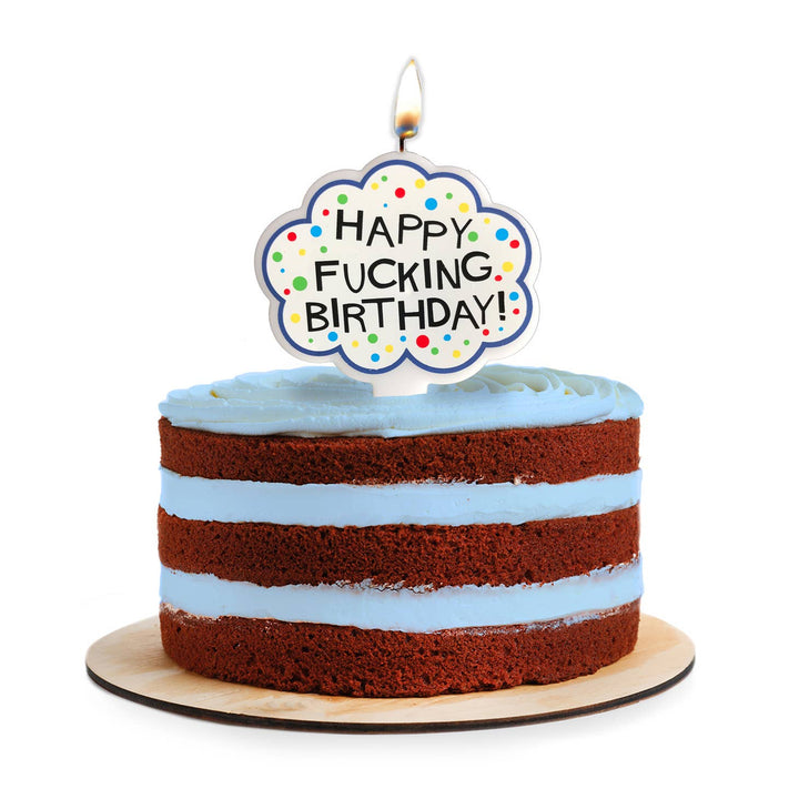 X-Rated Birthday Cake Candle