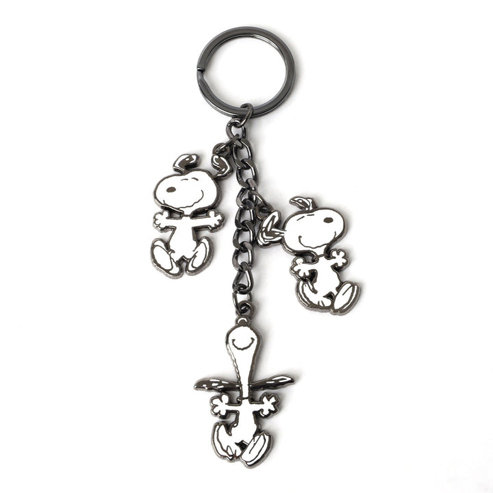 Snoopy Dancing Charm Space Keychain