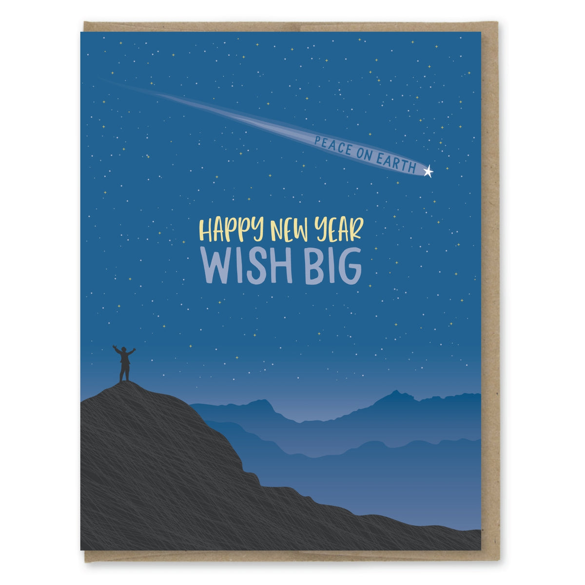 New Year Wish Big Card