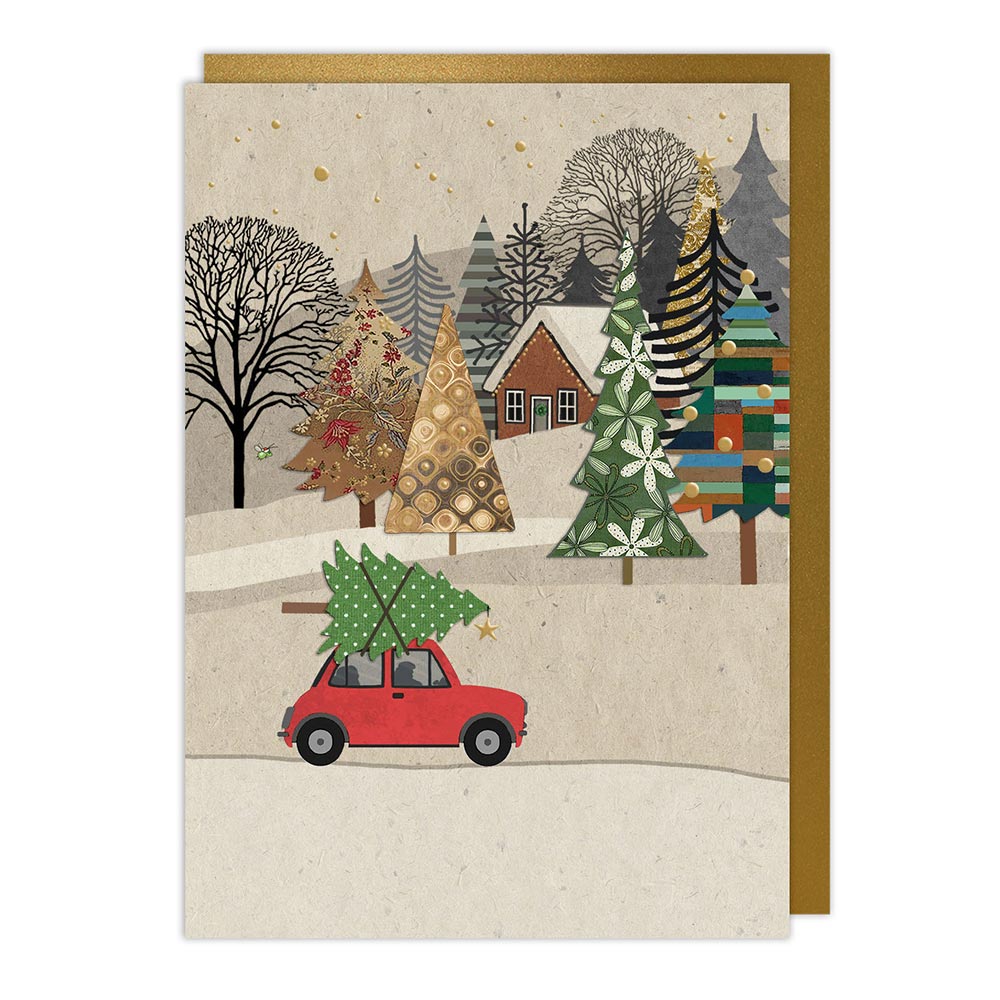 Tree Holiday Greeting Card