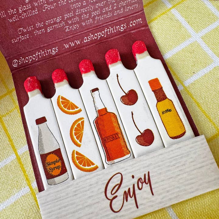Old Fashioned Matches - Just Fabulous Palm Springs