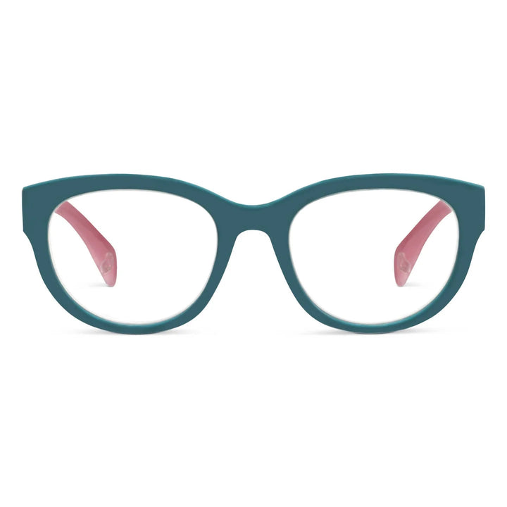 Bee Reading Glasses - Teal/Floral