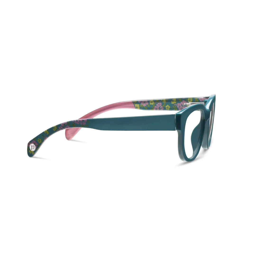 Bee Reading Glasses - Teal/Floral