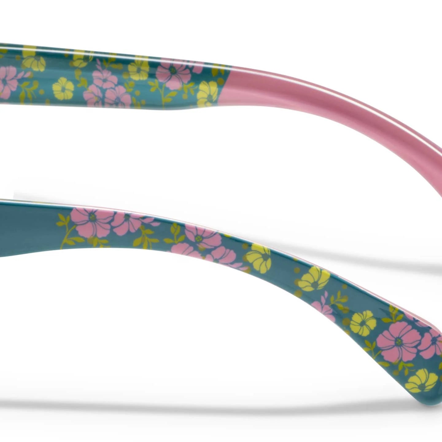 Bee Reading Glasses - Teal/Floral