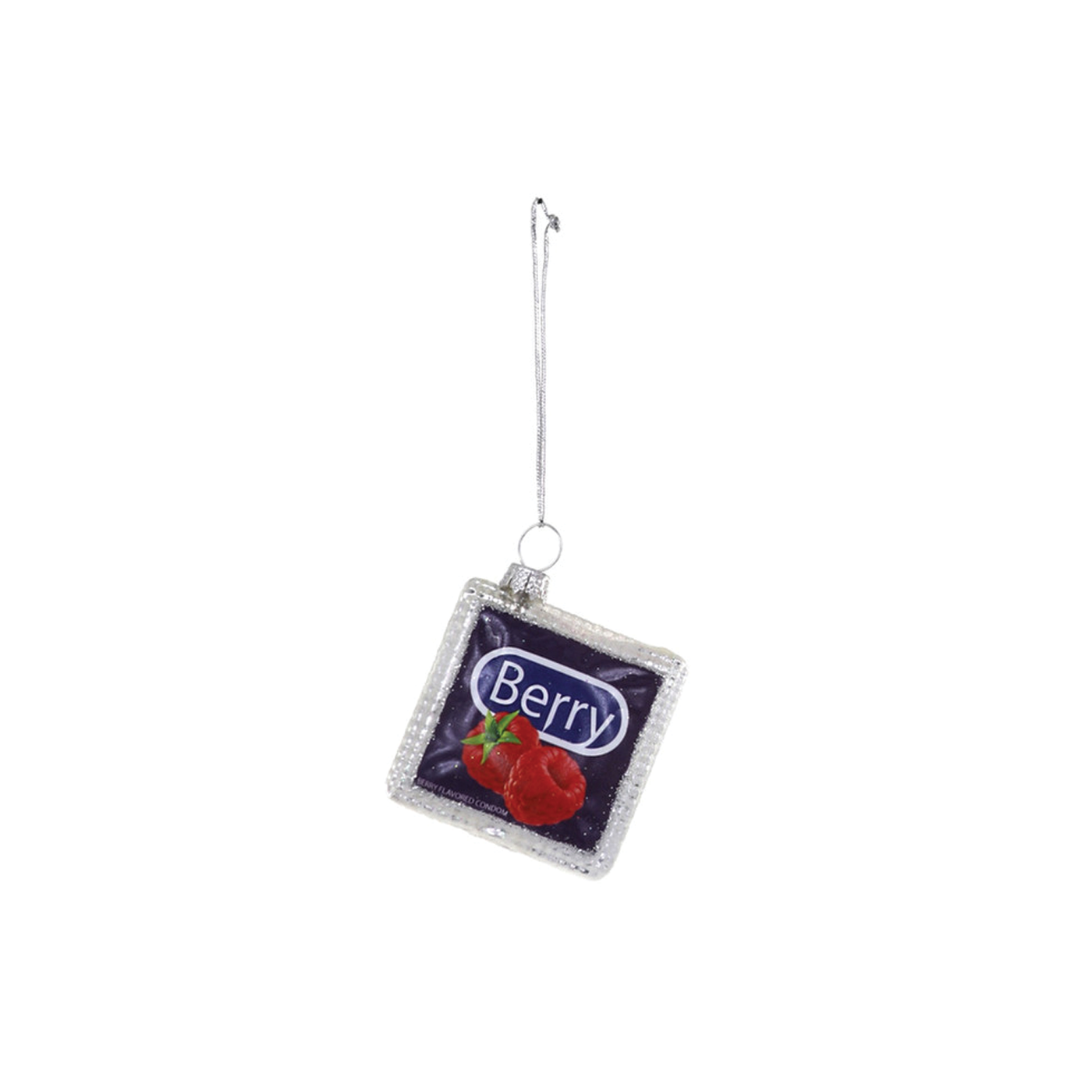 Flavored Condom Ornament - Berry