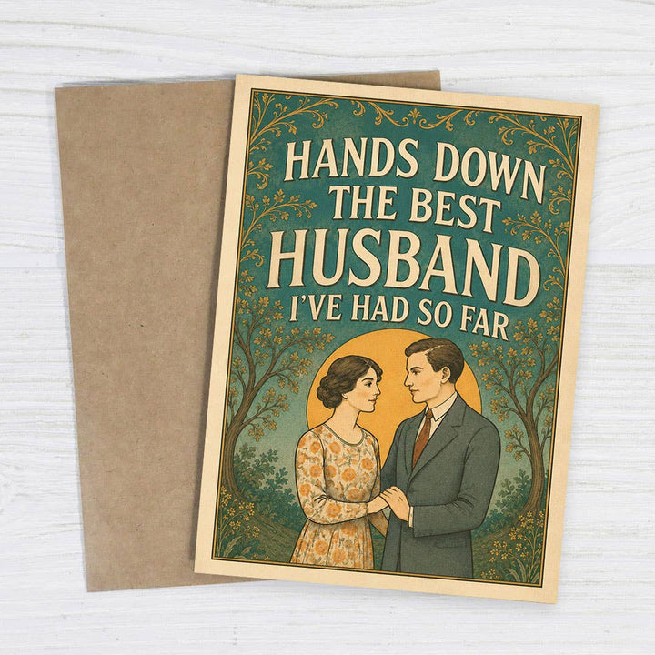 Best Husband So Far Greeting Card - Just Fabulous Palm Springs