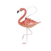 Flamingo Beaded Ornament