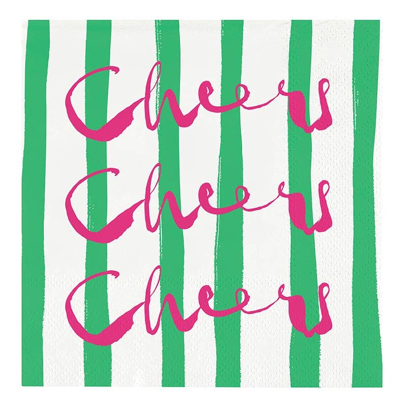 Cheers! Cheers! Cheers! Cocktail Napkins