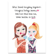 Three Bottles Birthday Card - Just Fabulous Palm Springs