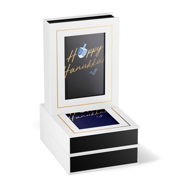 Dreidel Fun Boxed Blank Cards