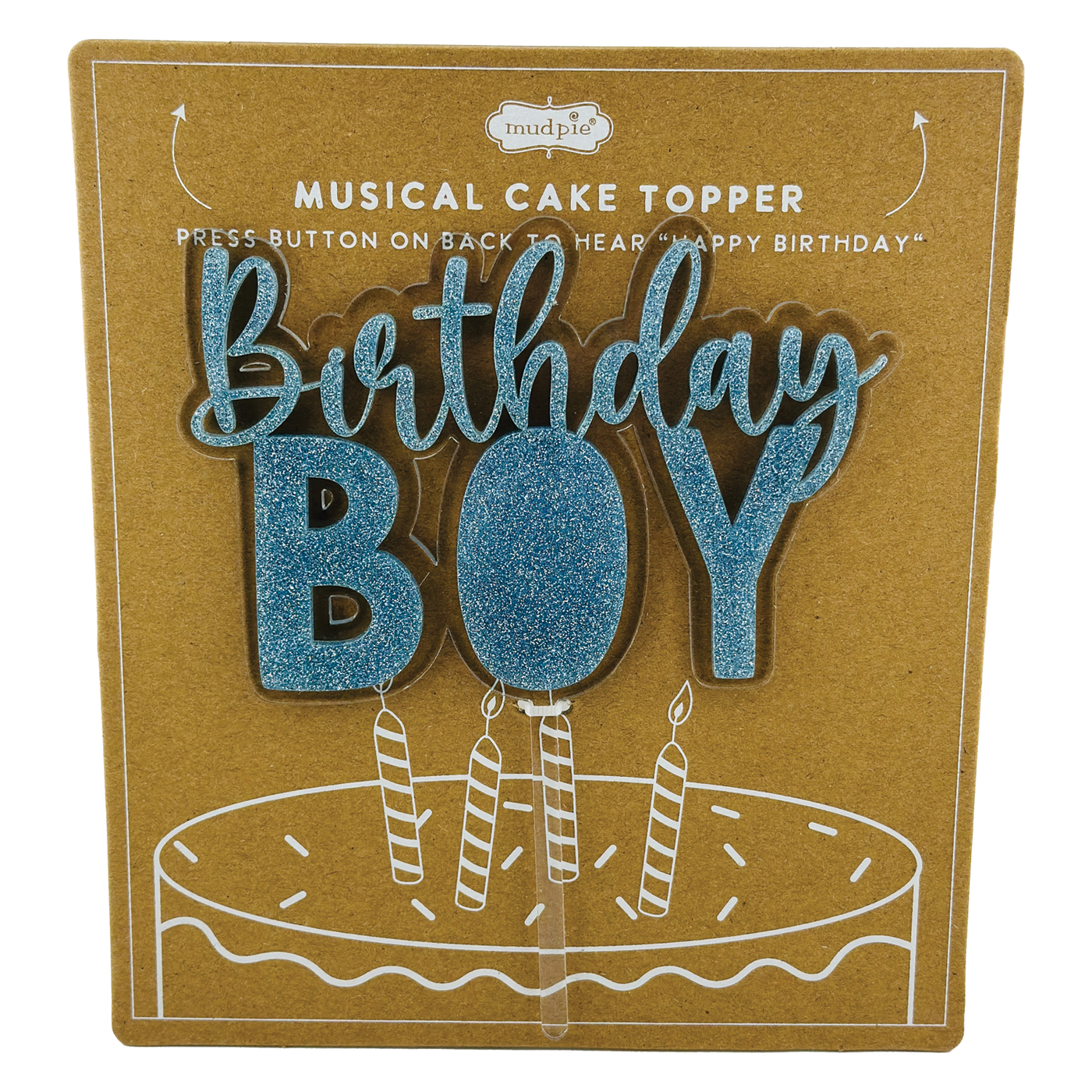 Birthday Boy Cake Topper