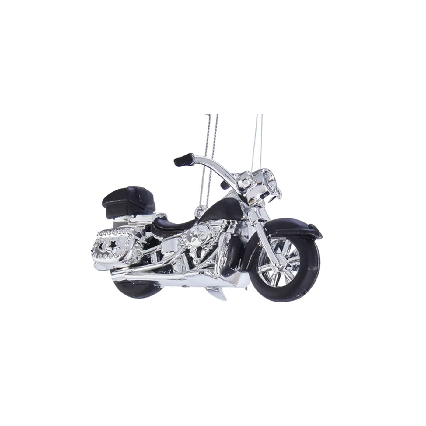 Motorcycle Ornament - Black