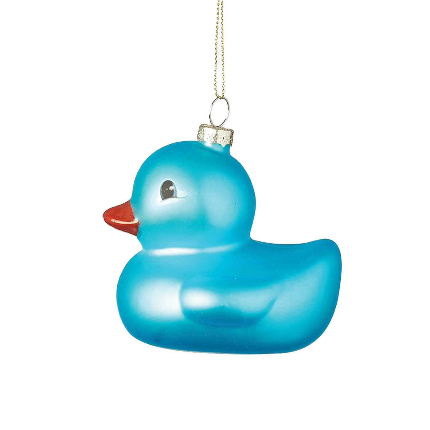 Rubber Ducky Ornament - Blue