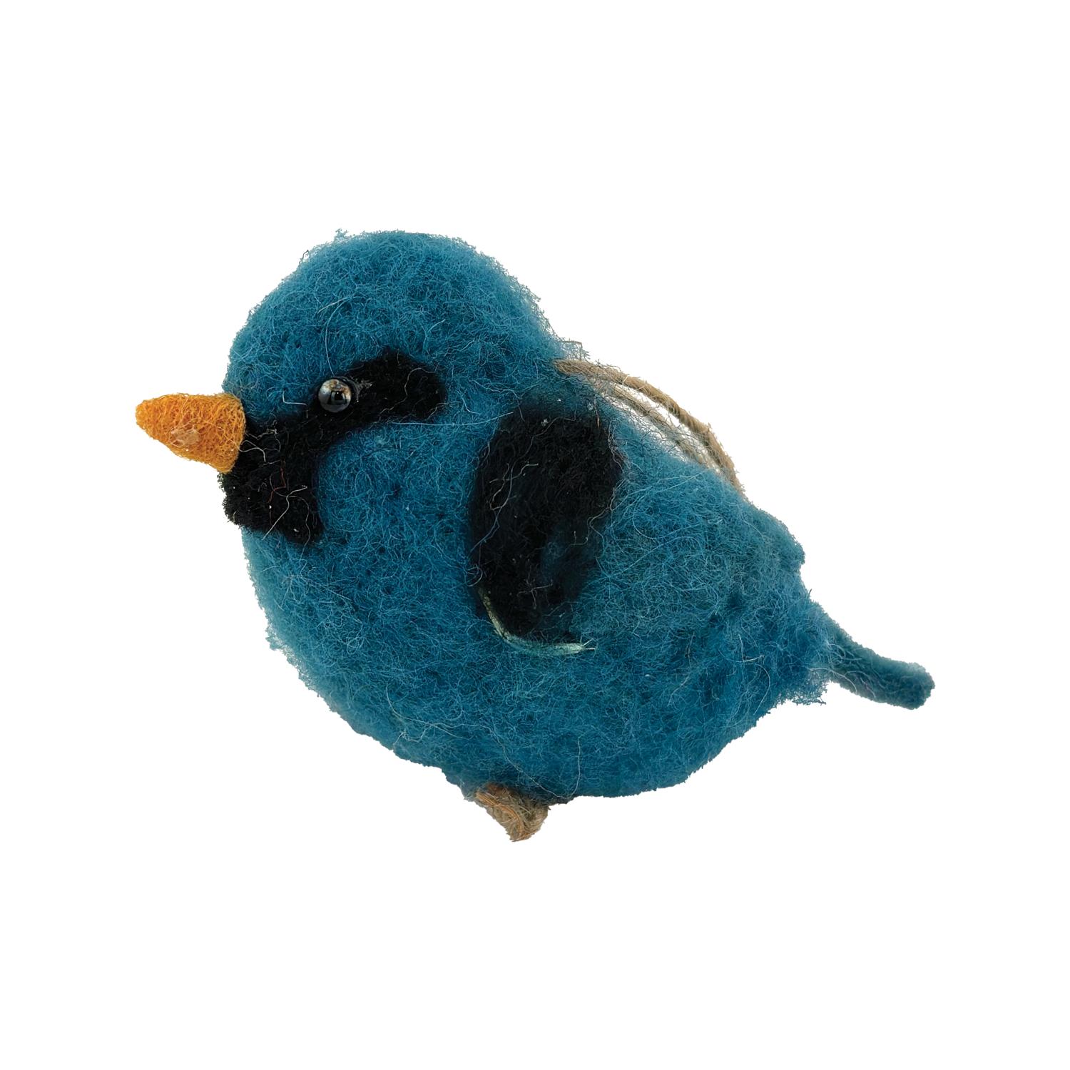 Felt Blue Bird Ornament