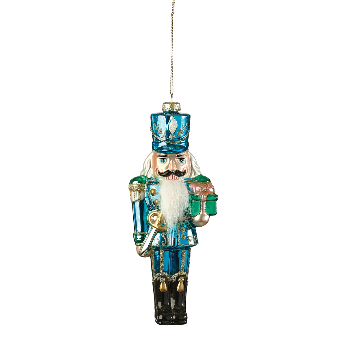 Nutcracker Ornament - Blue