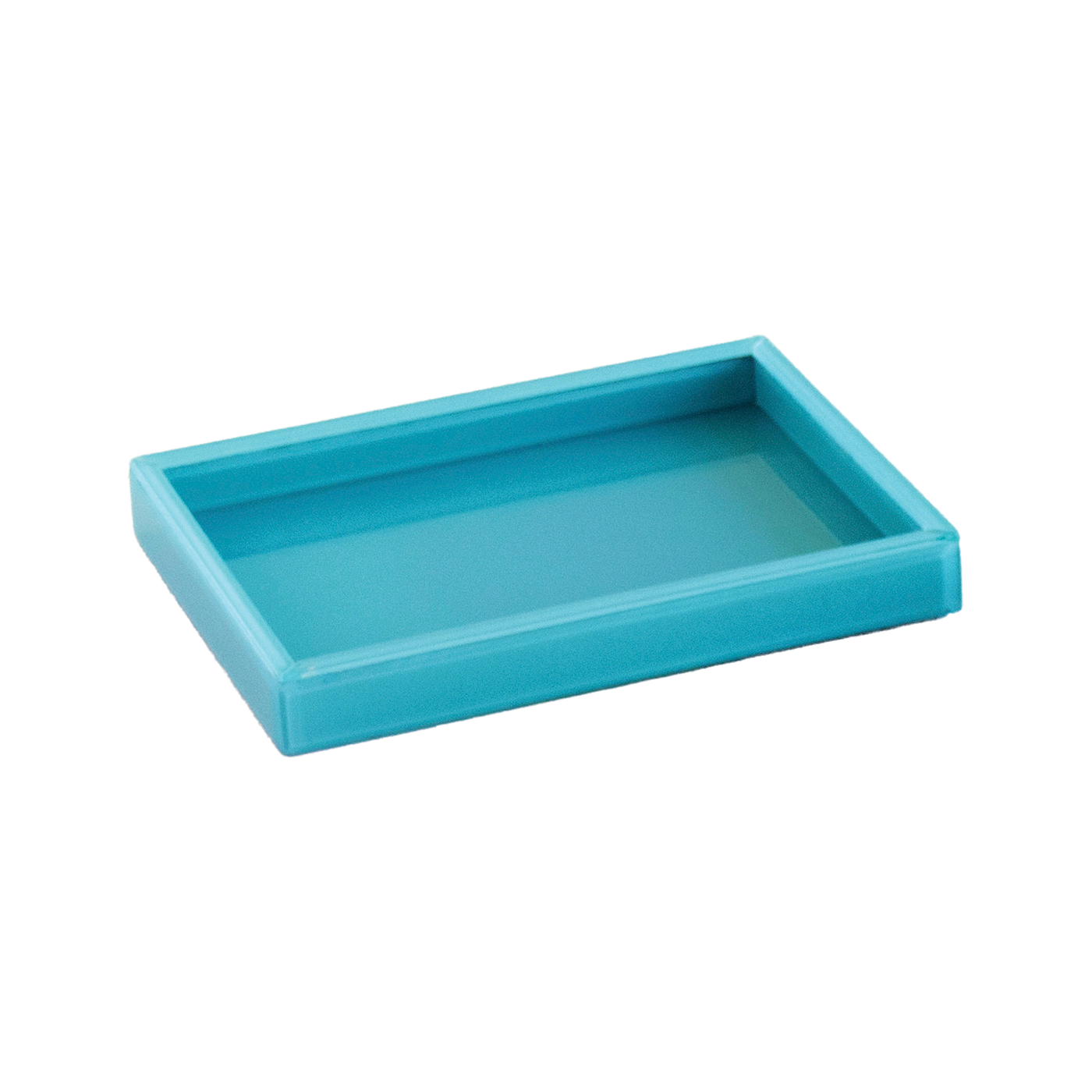 Glass Tray - Blue