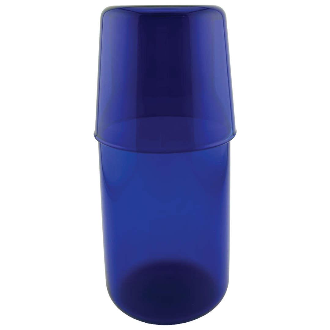 Multi-Use Glass Bottle - Blue
