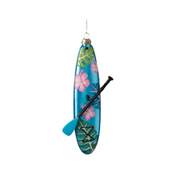 Paddle Board Ornament - Blue