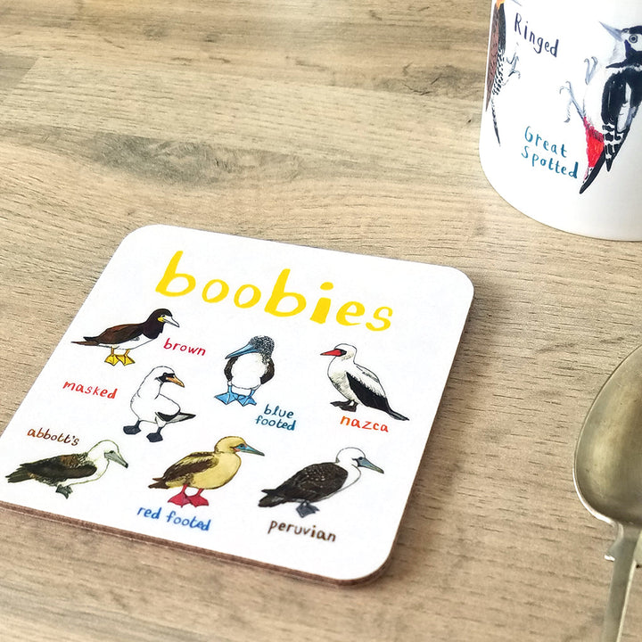 Boobies Bird Coaster