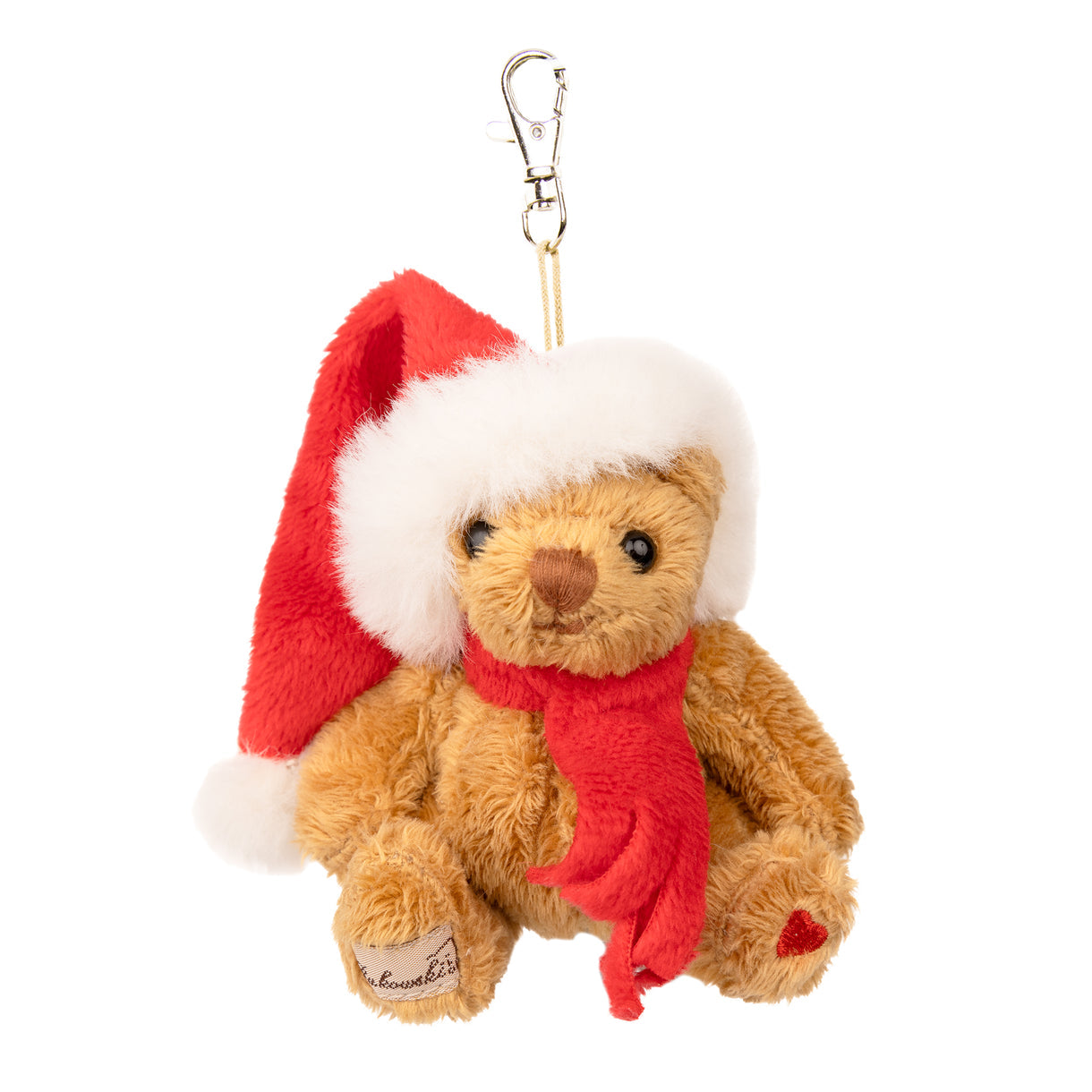 Bernard Plush Key Ring - Brown