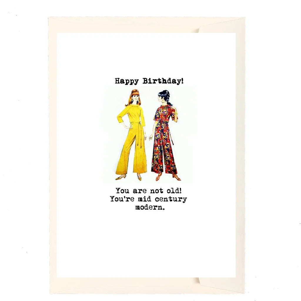 You're Mid Century Modern Birthday Card