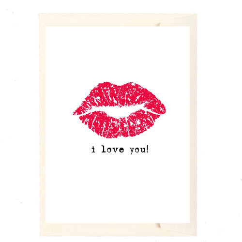 I Love You Greeting Card - Just Fabulous Palm Springs