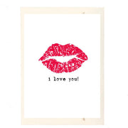 I Love You Greeting Card - Just Fabulous Palm Springs