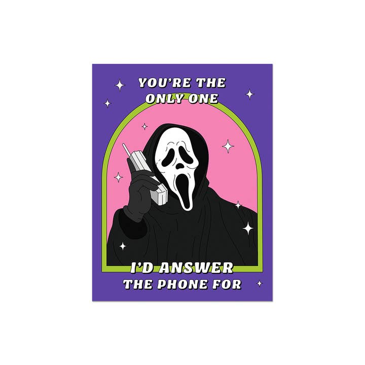 Answer The Phone Greeting Card