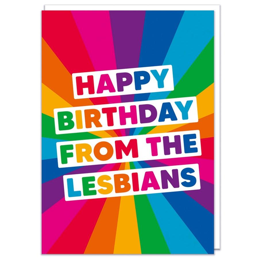 From The Lesbians Birthday Card