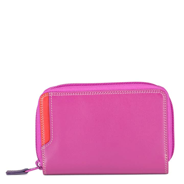 Medium Zip Around Wallet - Sangria