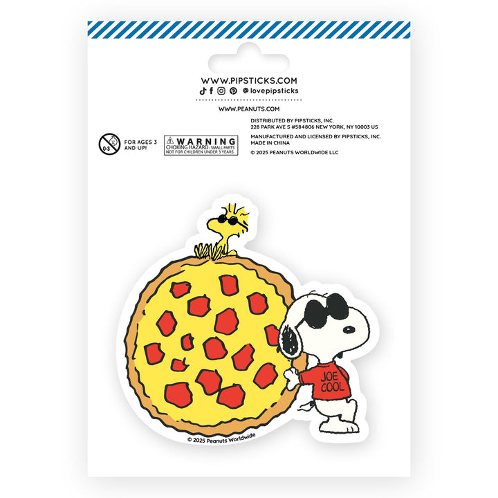 Peanuts Hot Pizza Scratch 'N Sniff Sticker