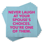 Spouse's Choice Cocktail Napkins