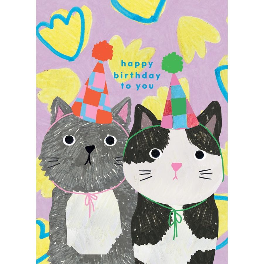Cats Birthday Card - Just Fabulous Palm Springs