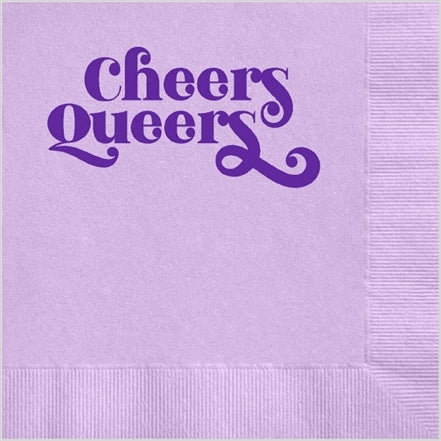Cheers Queers Cocktail Napkins