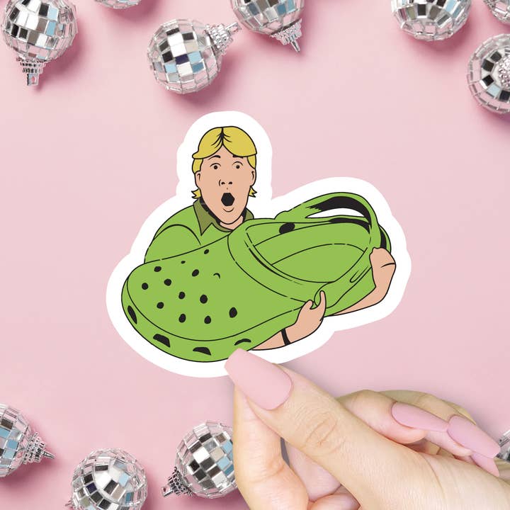 Crocodile Hunter Sticker