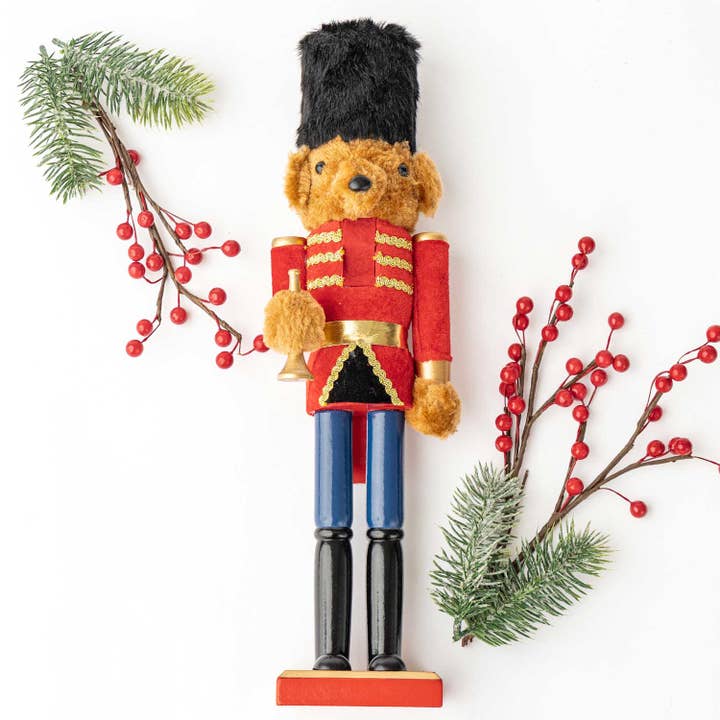 15" Nutcracker - Teddy Bear