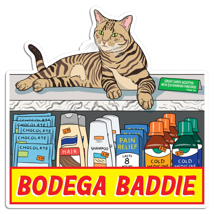 Die Cut Sticker: Bodega Baddie