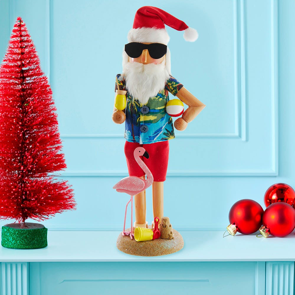 Beach Santa Nutcracker